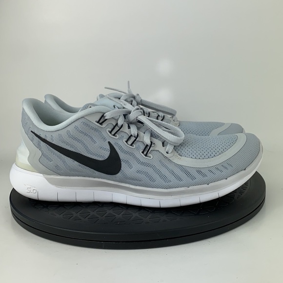 Nike Free 5.0 Gray/White Athletic Running Shoes 724383-003 Women's Size 10.5 - Picture 4 of 12